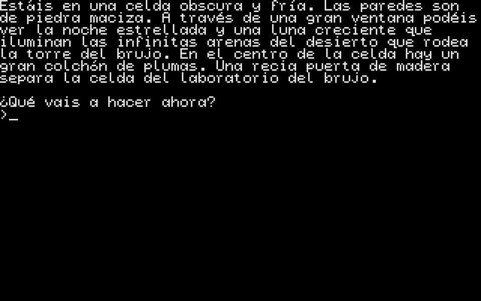 Doña Elisa de Avalón atari screenshot